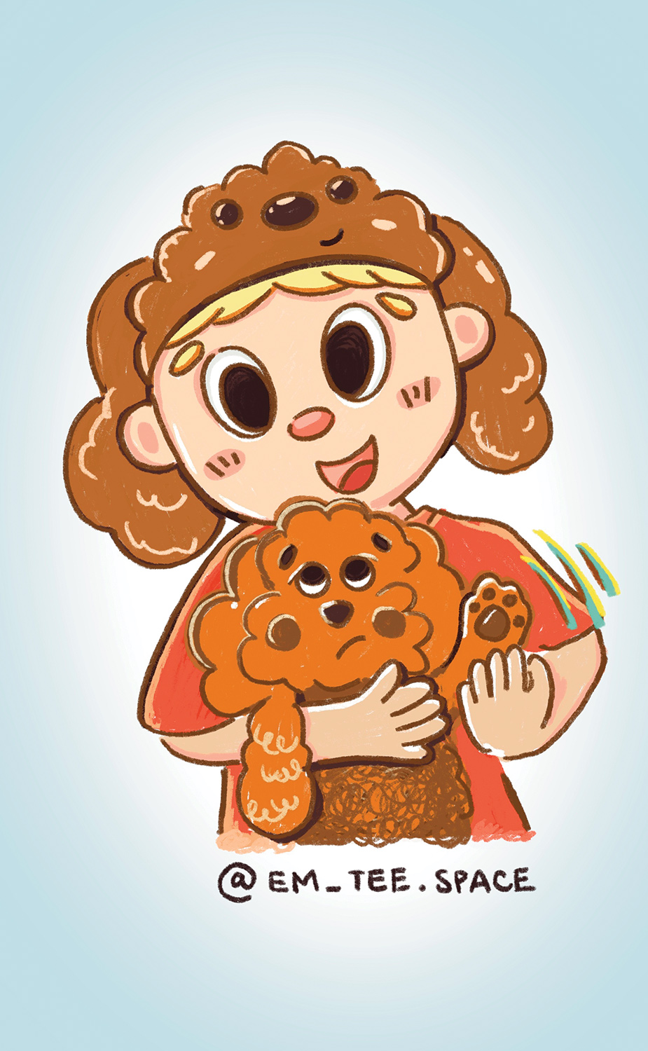 Pet Portrait Illustration