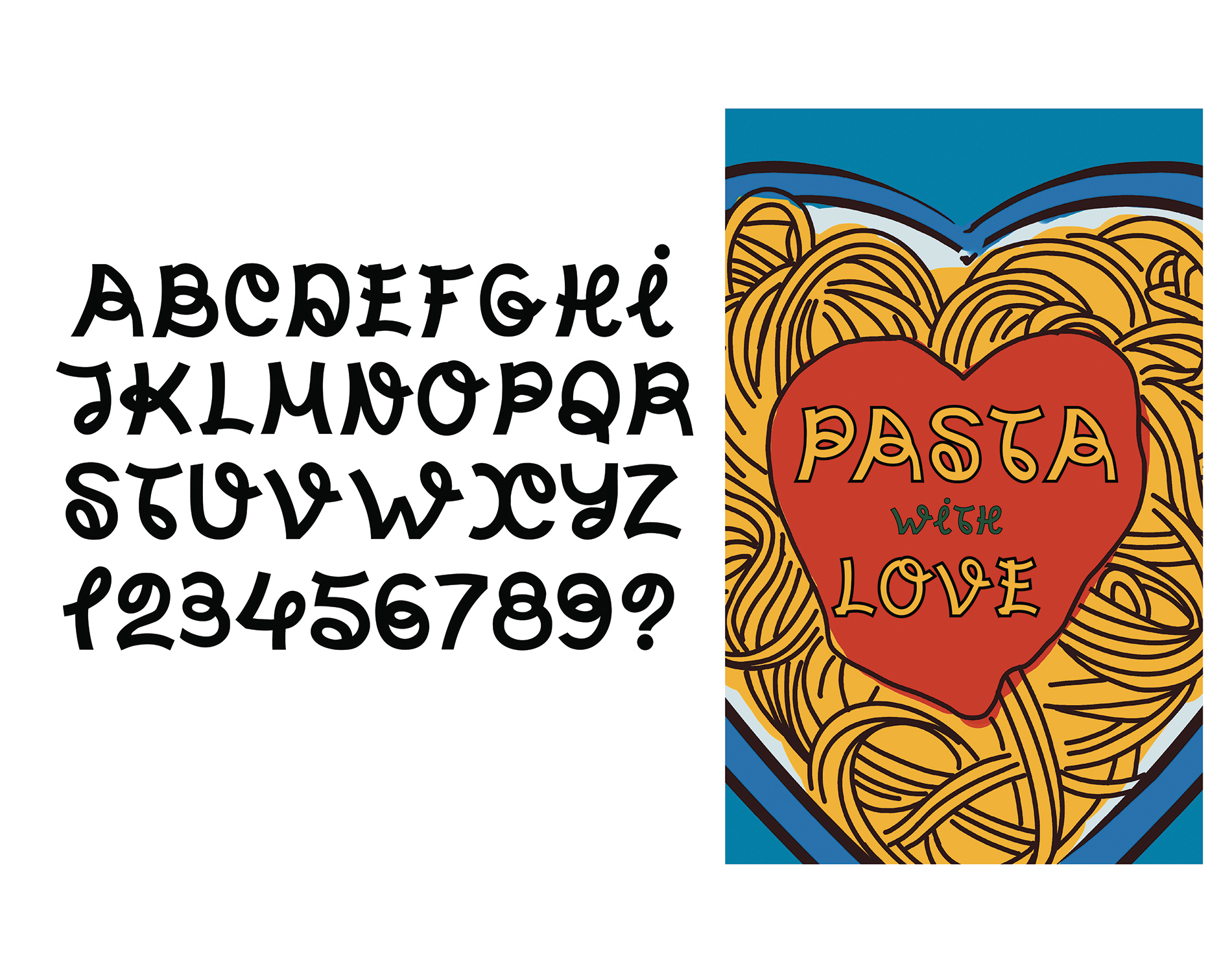 Loopie Type Design